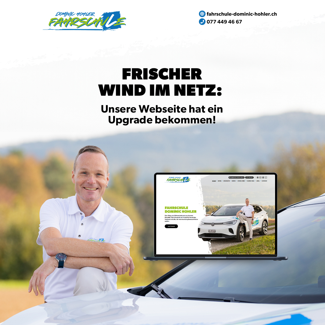 Frischer Wind im Netz: Unsere Webseite hat ein Upgrade bekommen! - Wir haben im Hintergrund fleissig geschraubt, optimiert und erweitert! Ab sofort ist unsere Webseite noch �bersichtlicher, informativer und benutzerfreundlicher f�r Dich.