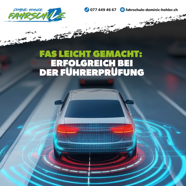 FAS leicht gemacht. So wird Deine praktische Fhrerprfung zum totalen Erfolg - Die Automobiltechnik entwickelt sich, gesetzliche Neuerungen gehen in Kraft und daraus entwickeln sich auch die modernen Fahrerassistenzsysteme (FAS). Richtig eingesetzt verbessern die FAS Deine Verkehrssicherheit und erhhen Deinen Fahrkomfort. 