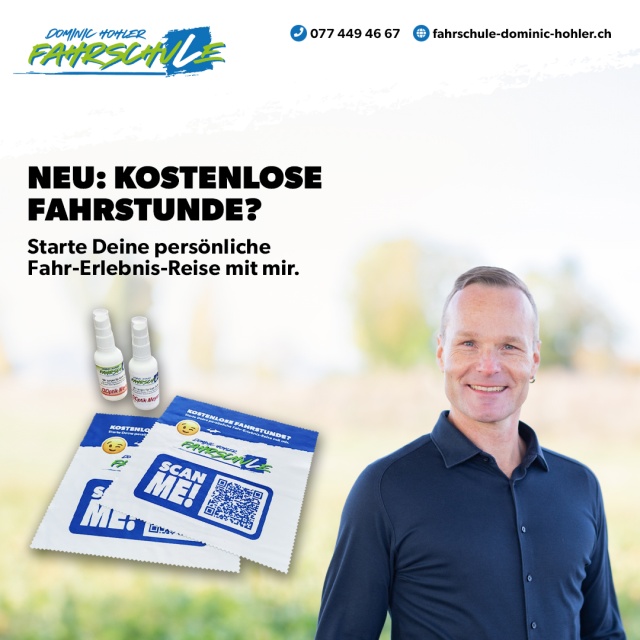 NEU: Kostenlose Fahrstunde? Starte Deine persnliche Fahr-Erlebnis-Reise mit mir - <b>	Du mchtest die neusten Fahrtechniken kennen lernen? 
	Du mchtest auf lndlichen und stdtischen Strassenverkehr vorbereitet sein?
	Du mchtest die Vor- und Nachteile moderner Fahrerassistenzsysteme erfahren, um Dein Fahren sicher und komfortabel zu gestalten?</b>